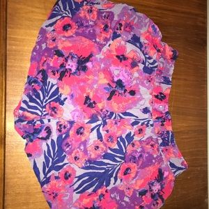 Flower print shorts